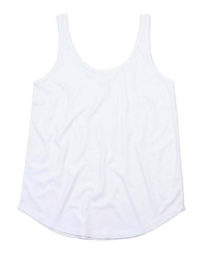 Women's Loose Fit Vest White