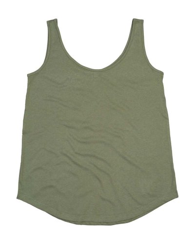 Women's Loose Fit Vest Soft Olive
