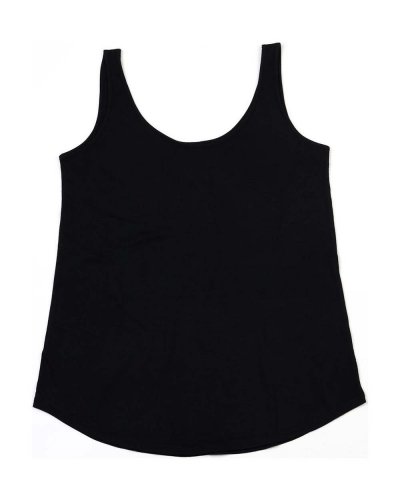 Women's Loose Fit Vest Black