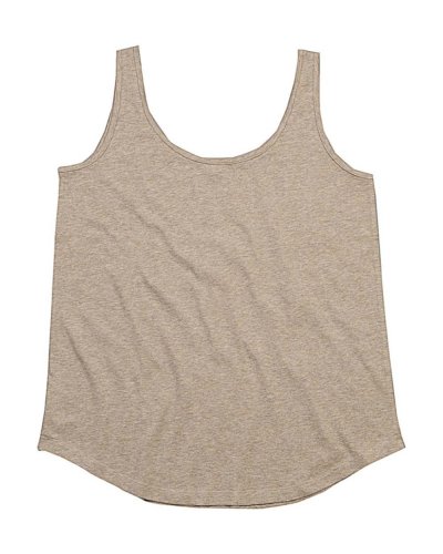 Women's Loose Fit Vest Natural Melange