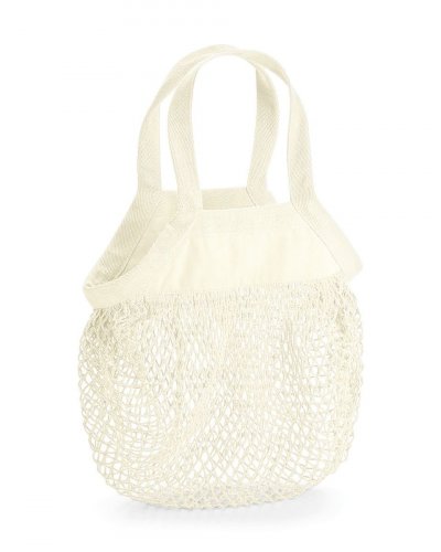 Mini Sacchetto della spesa Organic Cotton Mesh  Natural