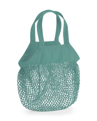 Mini Sacchetto della spesa Organic Cotton Mesh  Sage green
