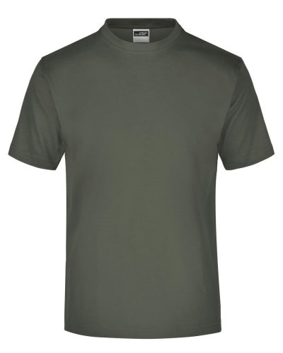 T-shirt Round-T-Medium Olive