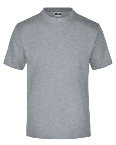 T-shirt Round-T-Medium Grey Heather
