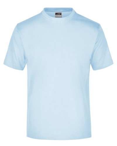 T-shirt Round-T-Medium Light Blue