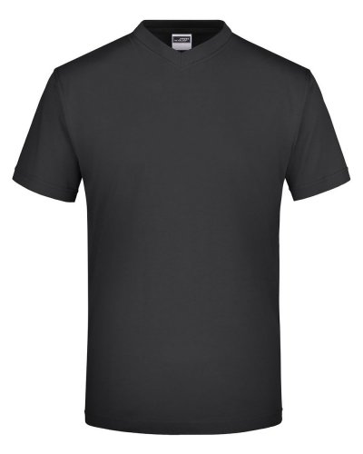 T-shirt V-T Medium Black