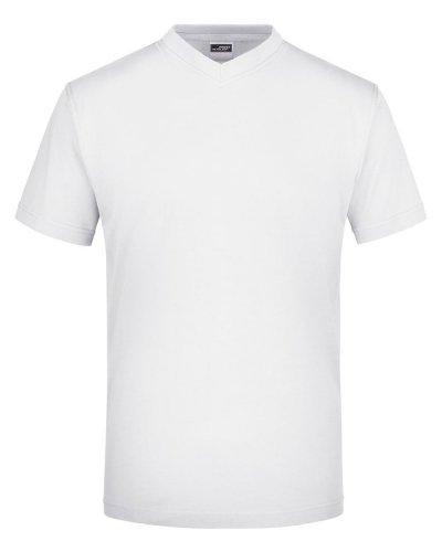 T-shirt V-T Medium White