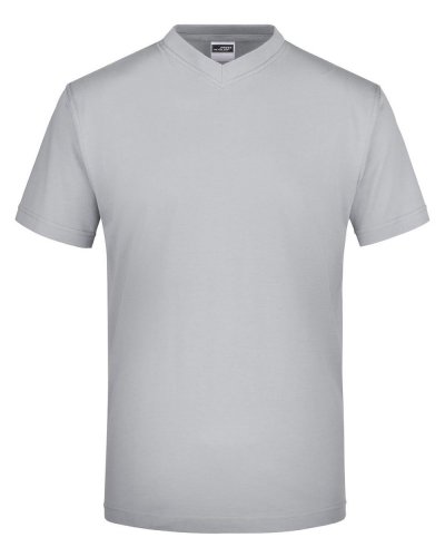 T-shirt V-T Medium Light Grey