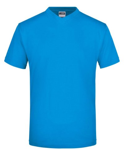 T-shirt V-T Medium Turquoise