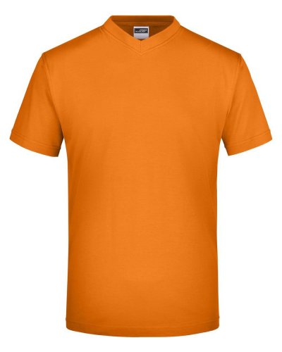 T-shirt V-T Medium Orange
