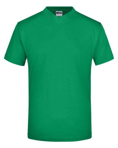 T-shirt V-T Medium Irish Green