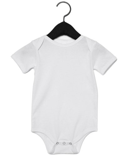 Body Baby Jersey maniche corte White