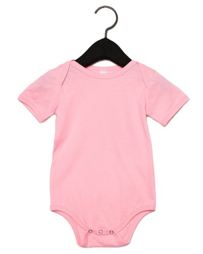 Body Baby Jersey maniche corte Pink