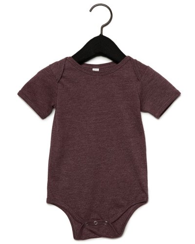 Body Baby Jersey maniche corte Heather Maroon