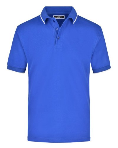 Polo Tipping Royal/White