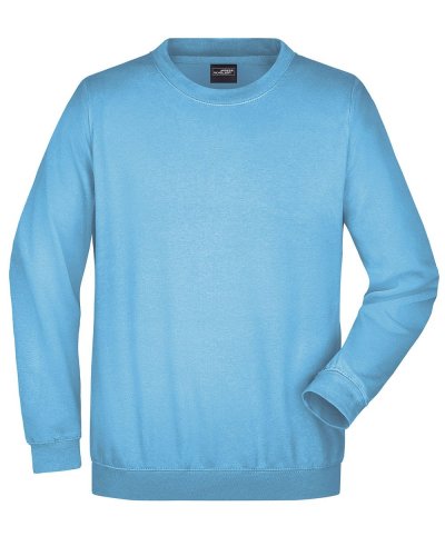 Round Sweat Heavy Junior Sky Blue