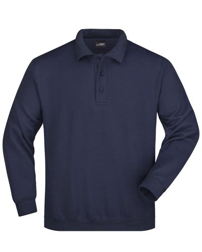 Polo Sweat Heavy Navy