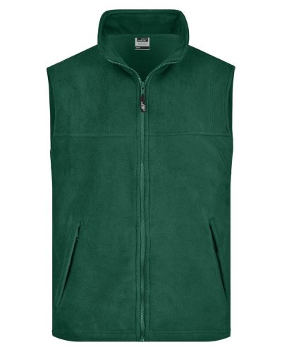 Fleece Vest Dark Green