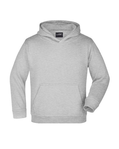 Hooded Sweat Junior Grey Heather