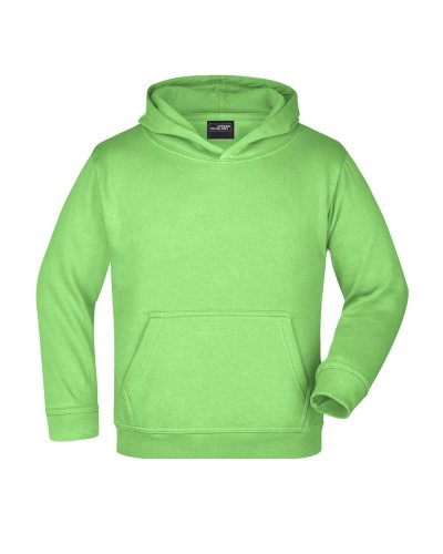 Hooded Sweat Junior Lime Green