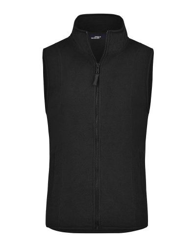 Girly Microfleece Vest Black