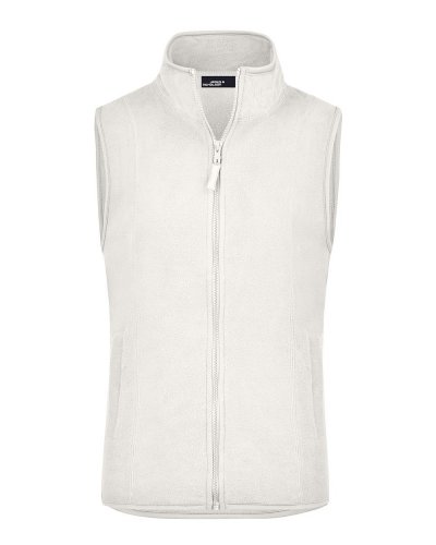 Girly Microfleece Vest Off-white