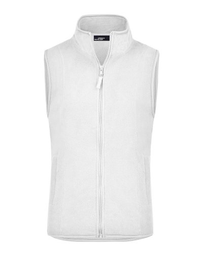 Girly Microfleece Vest White