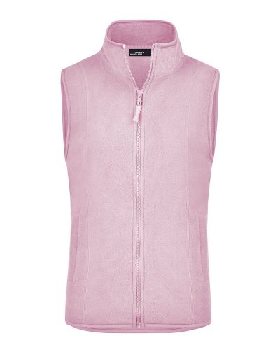 Girly Microfleece Vest Light-Pink