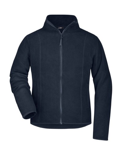 Pile donna zip intera Microfleece James & Nicholson Navy