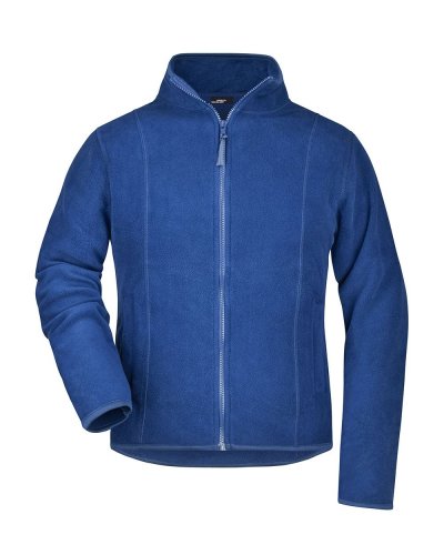Pile donna zip intera Microfleece James & Nicholson Royal