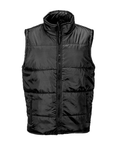 Gilet imbottito foderato Nero
