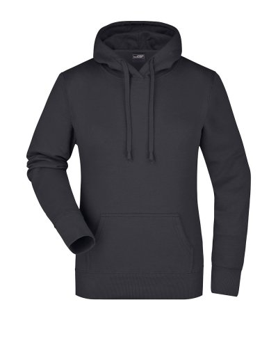 Ladies' Hooded Sweat Black
