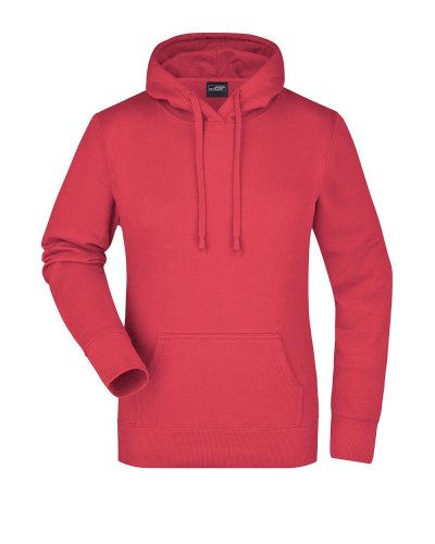 Ladies' Hooded Sweat Pink