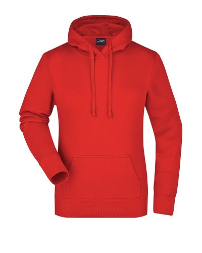 Ladies' Hooded Sweat Tomato