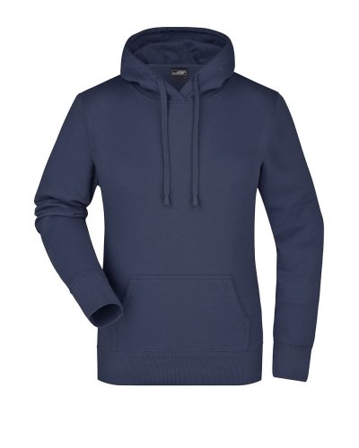 Ladies' Hooded Sweat Navy