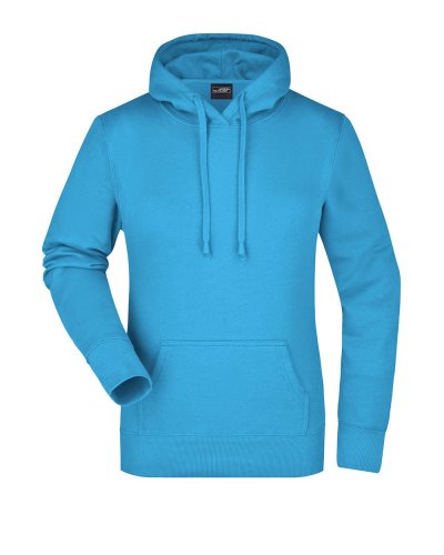 Ladies' Hooded Sweat Turquoise