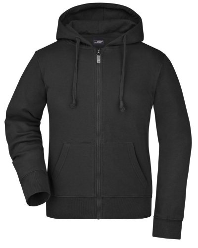Ladies' Hooded Jacket Black