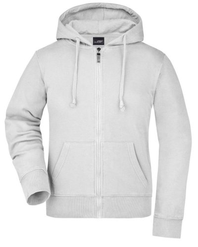 Ladies' Hooded Jacket White