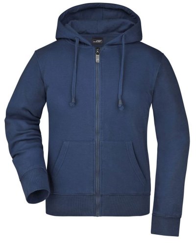Ladies' Hooded Jacket Navy