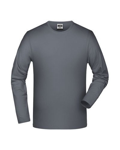 T-shirt manica lunga elastic t Mid Grey