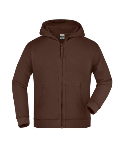 Hooded Jacket Junior Brown