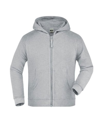 Hooded Jacket Junior Grey Heather