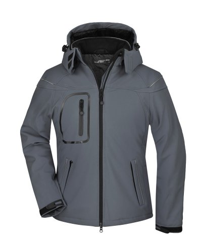 Ladies' Winter Softshell Jacket Carbon