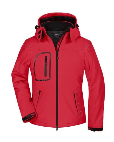 Ladies' Winter Softshell Jacket Red