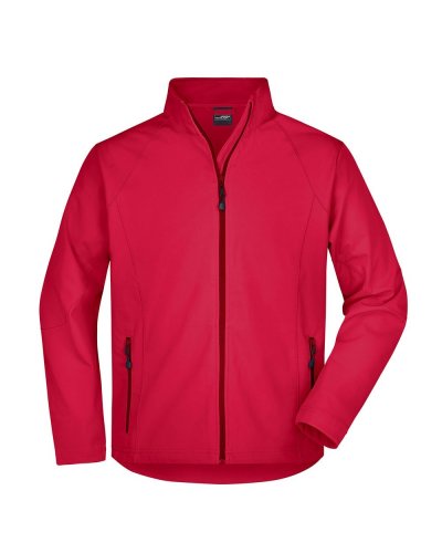 Men's Softshell Jacket Red