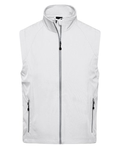 Men's  Softshell Vest Off-white
