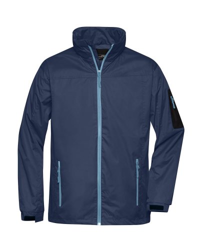 Men's Windbreaker Navy / Aqua