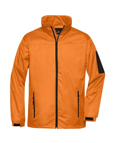Men's Windbreaker Orange/carbon