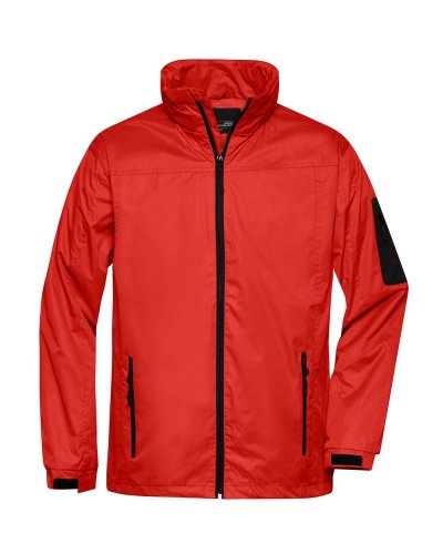 Men's Windbreaker Red/Black
