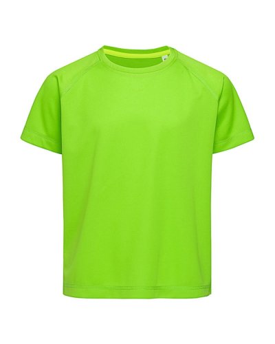 T-shirt Kids Active 140 Raglan Kiwi Green